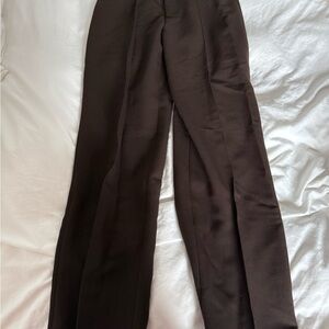Zara Dark Brown Trousers